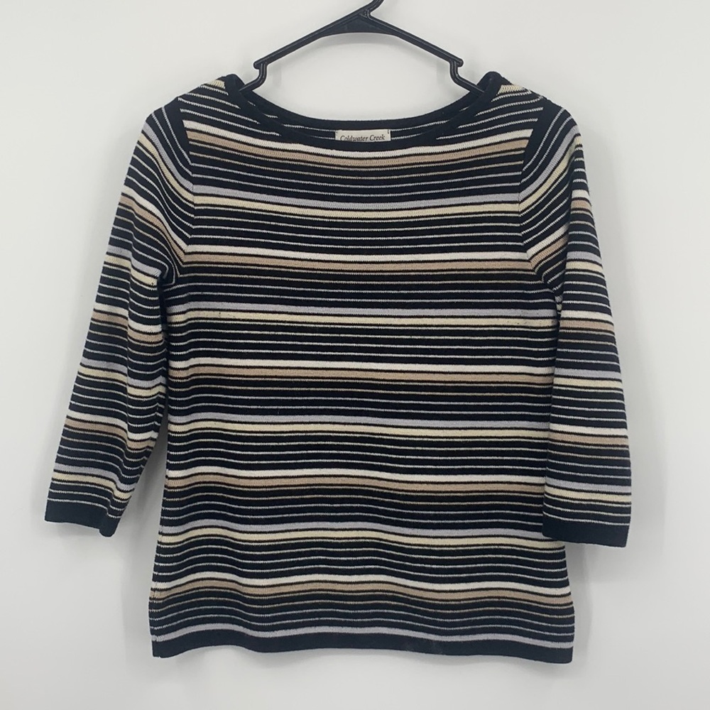 Coldwater Creek Crew Neck Sweater Women’s Size XS 4-6